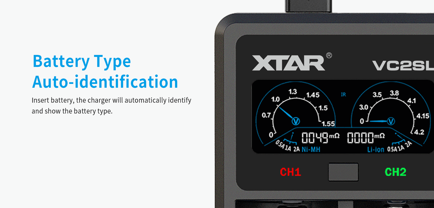 XTAR VC2SL - QC 3.0 - USB-C