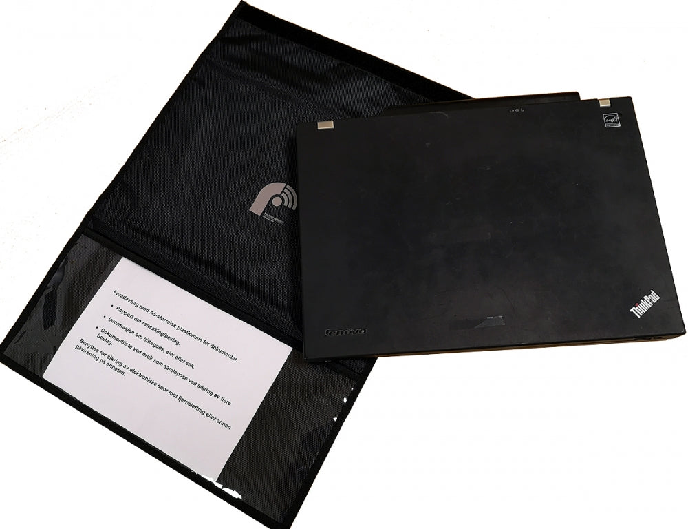 Faradaybag for laptop og nettbrett 50 x 35 cm