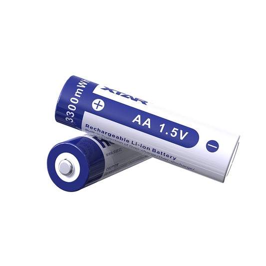 Oppladbare AA Li-Ion batterier - 4 pk