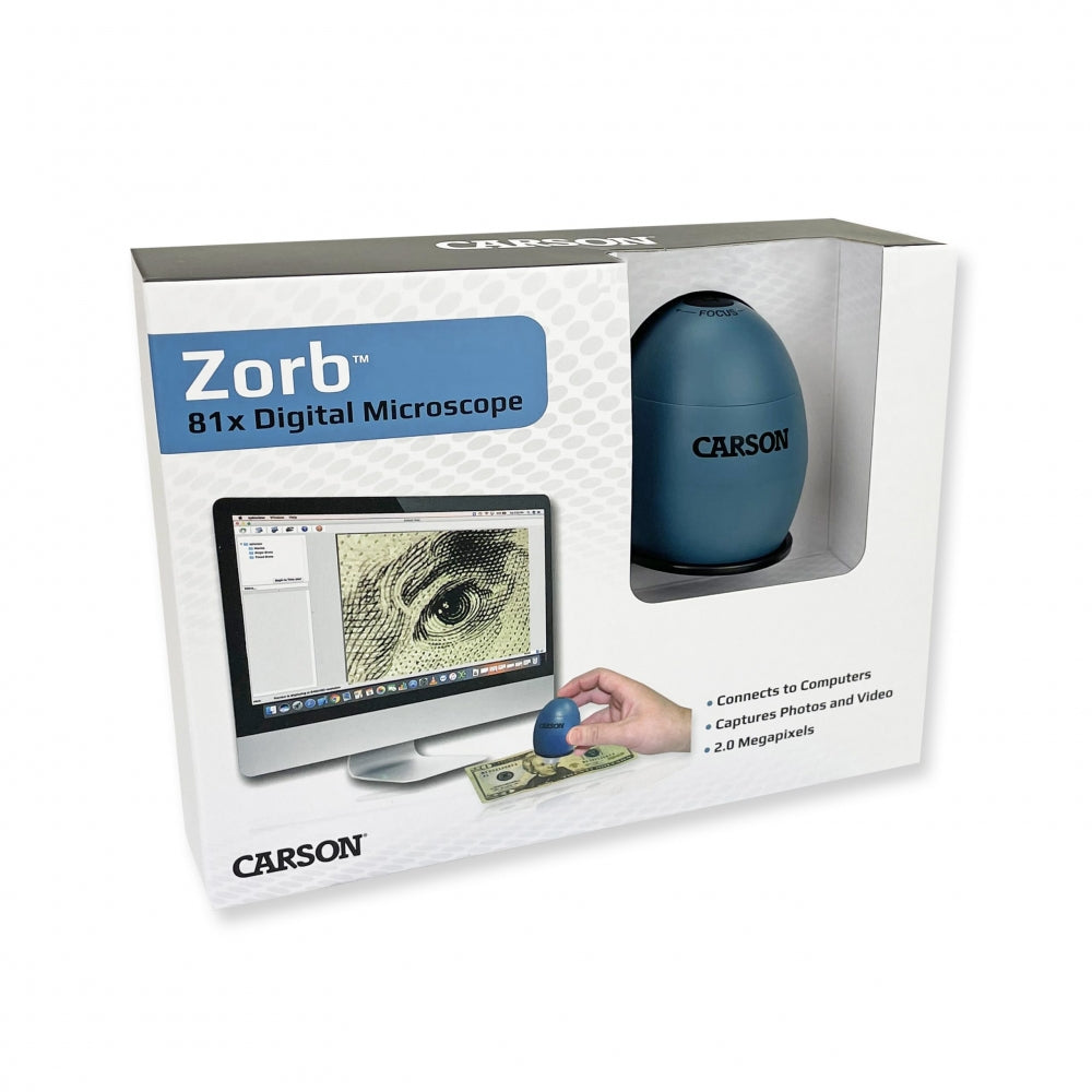 Carson zOrb™ LED USB Digitalt mikroskop