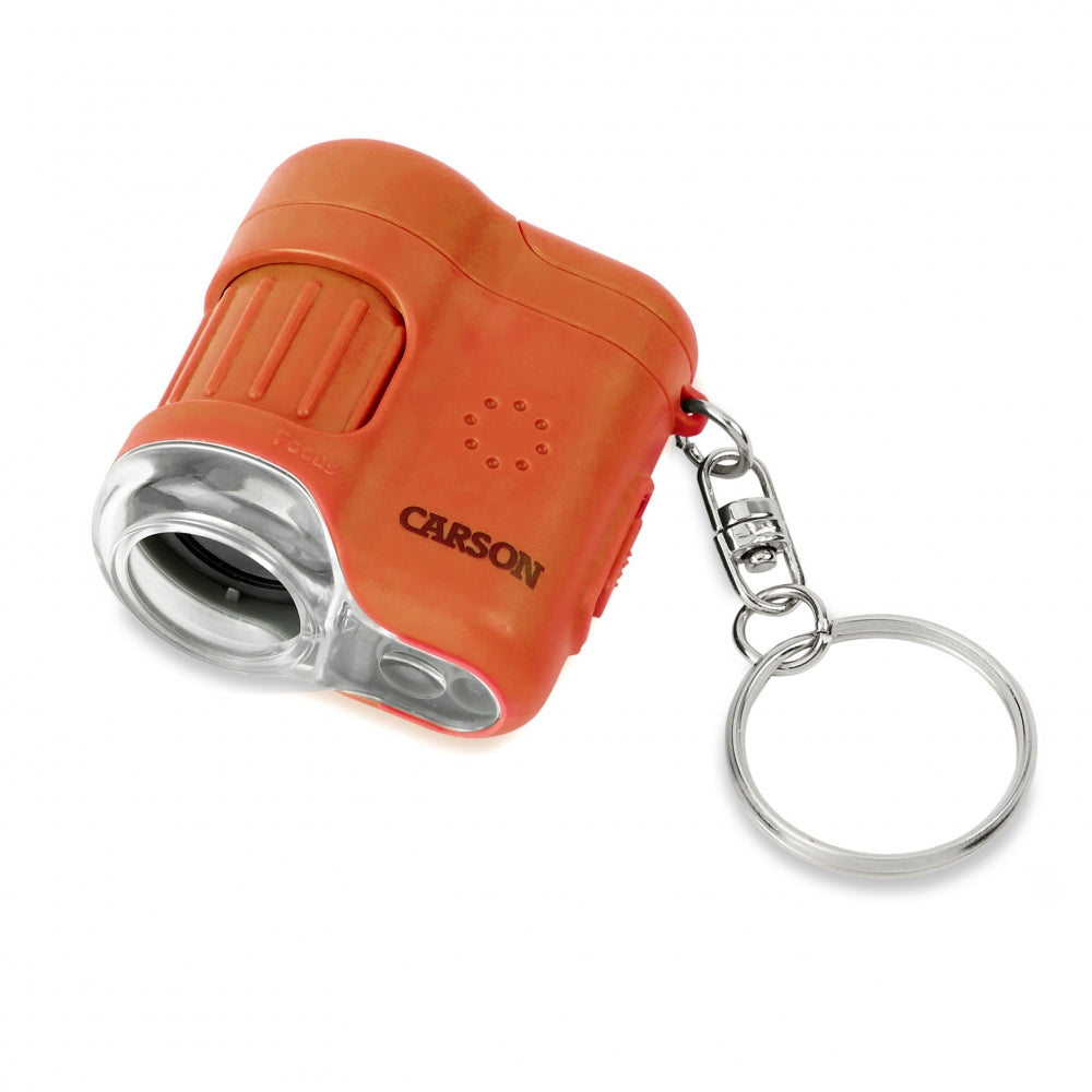 Carson MicroMini™ lommemikroskop - oransje