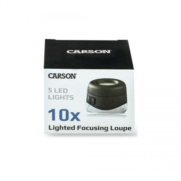 Carson LH-50 Versaloupe 10x med LED-lys